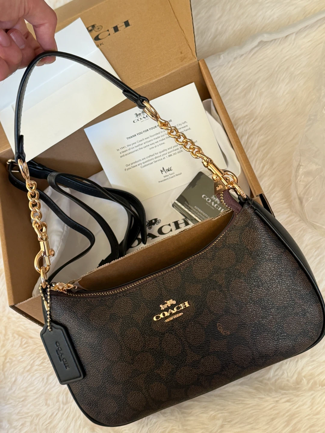 Coach Signature Shoulder Bag
