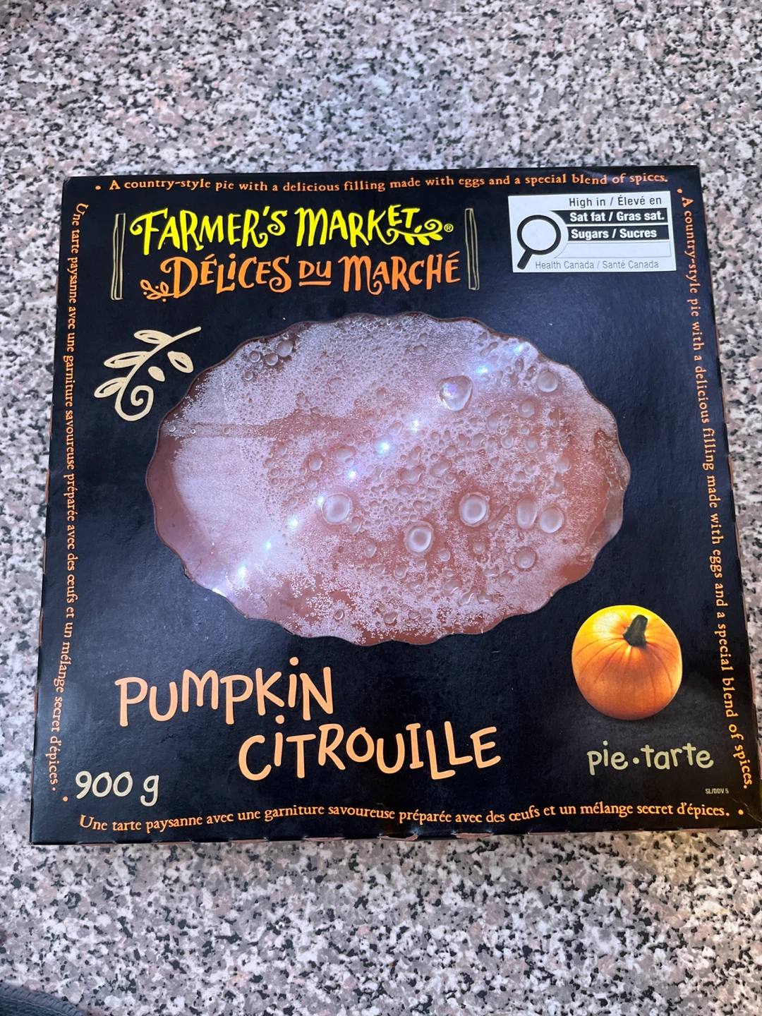 Farmer's Market Pumpkin Pie