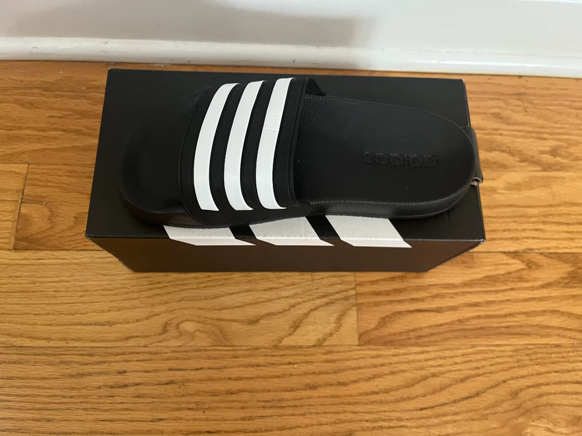 Adidas Adilette Shower Kids Slides Size 3 - photo 2