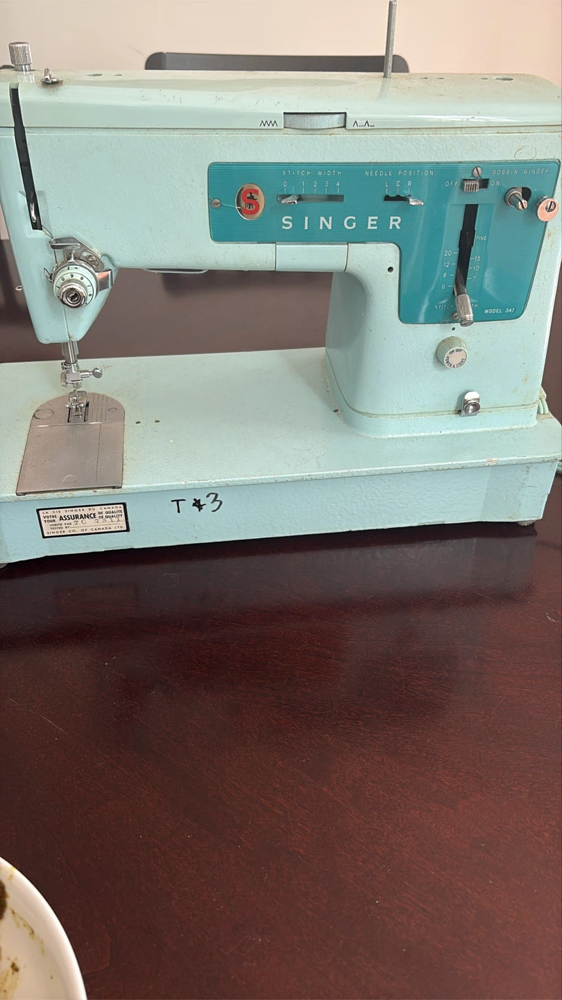 Singer Model 347 Sewing Machine