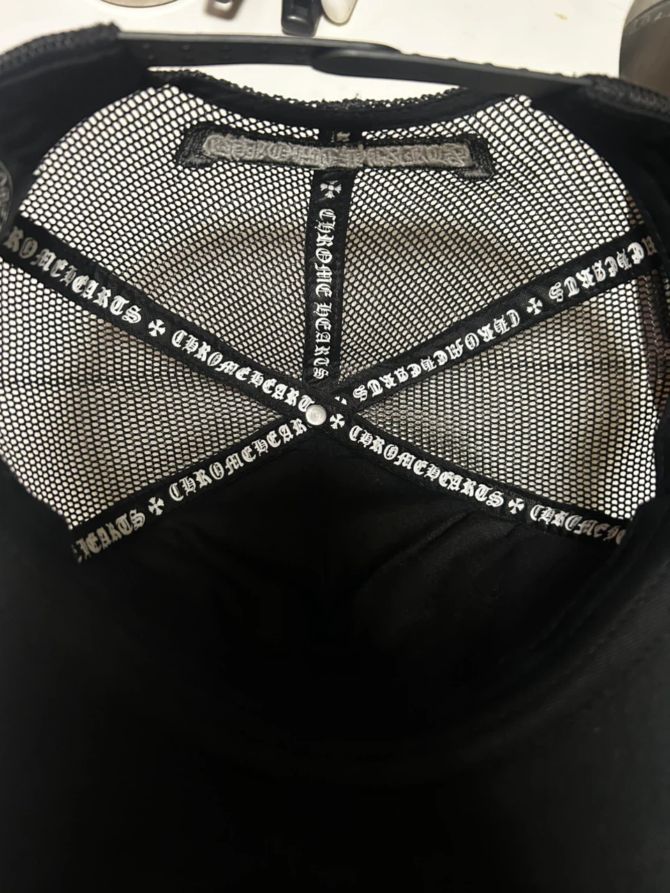 Chrome Hearts Triple Cross Trucker Hat - photo 3