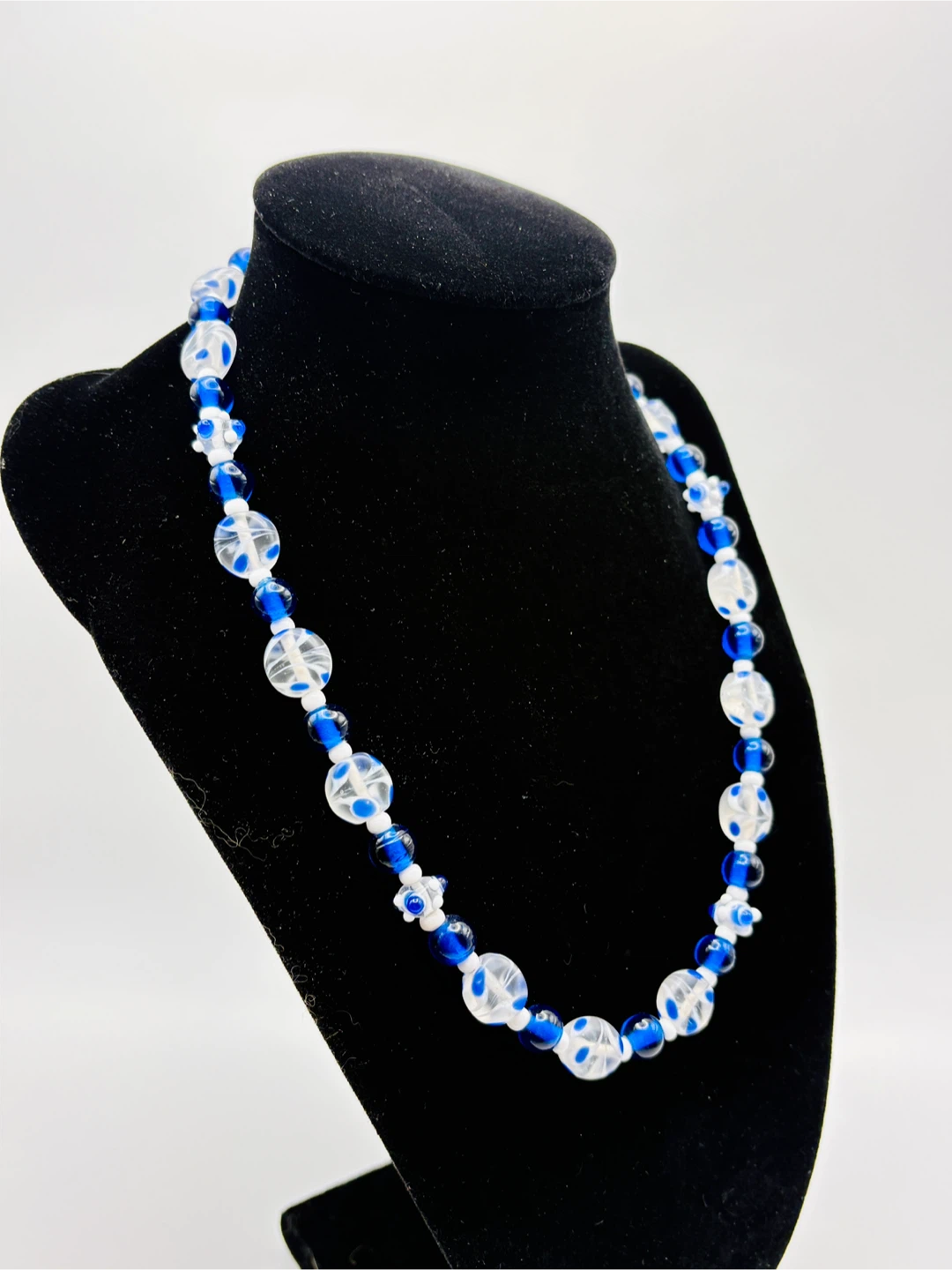 5 Artisan Lampwork Glass Necklaces - photo 2