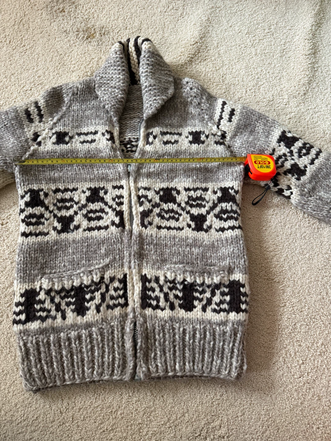 Tuak Hand Made Pure Virgin Wool Cardigan