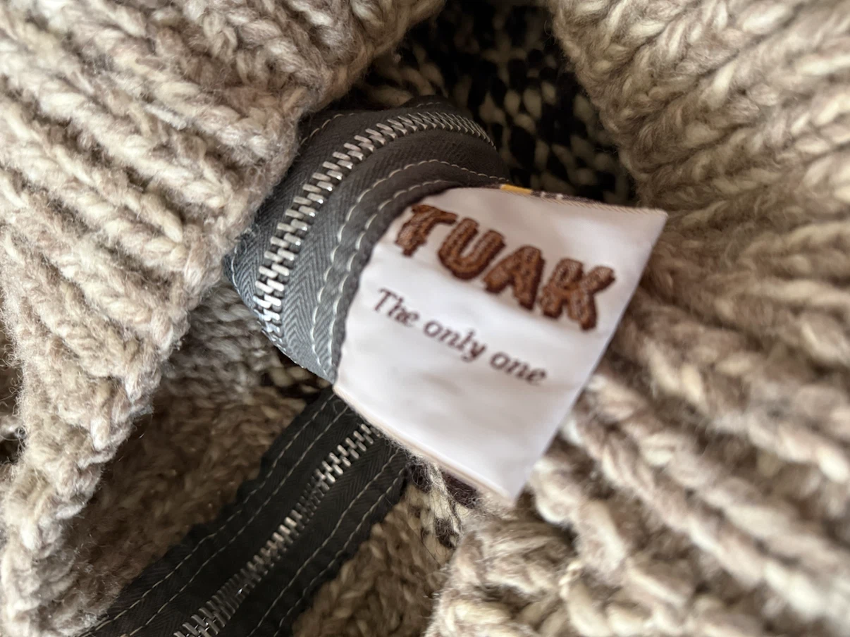 Tuak Hand Made Pure Virgin Wool Cardigan - photo 5