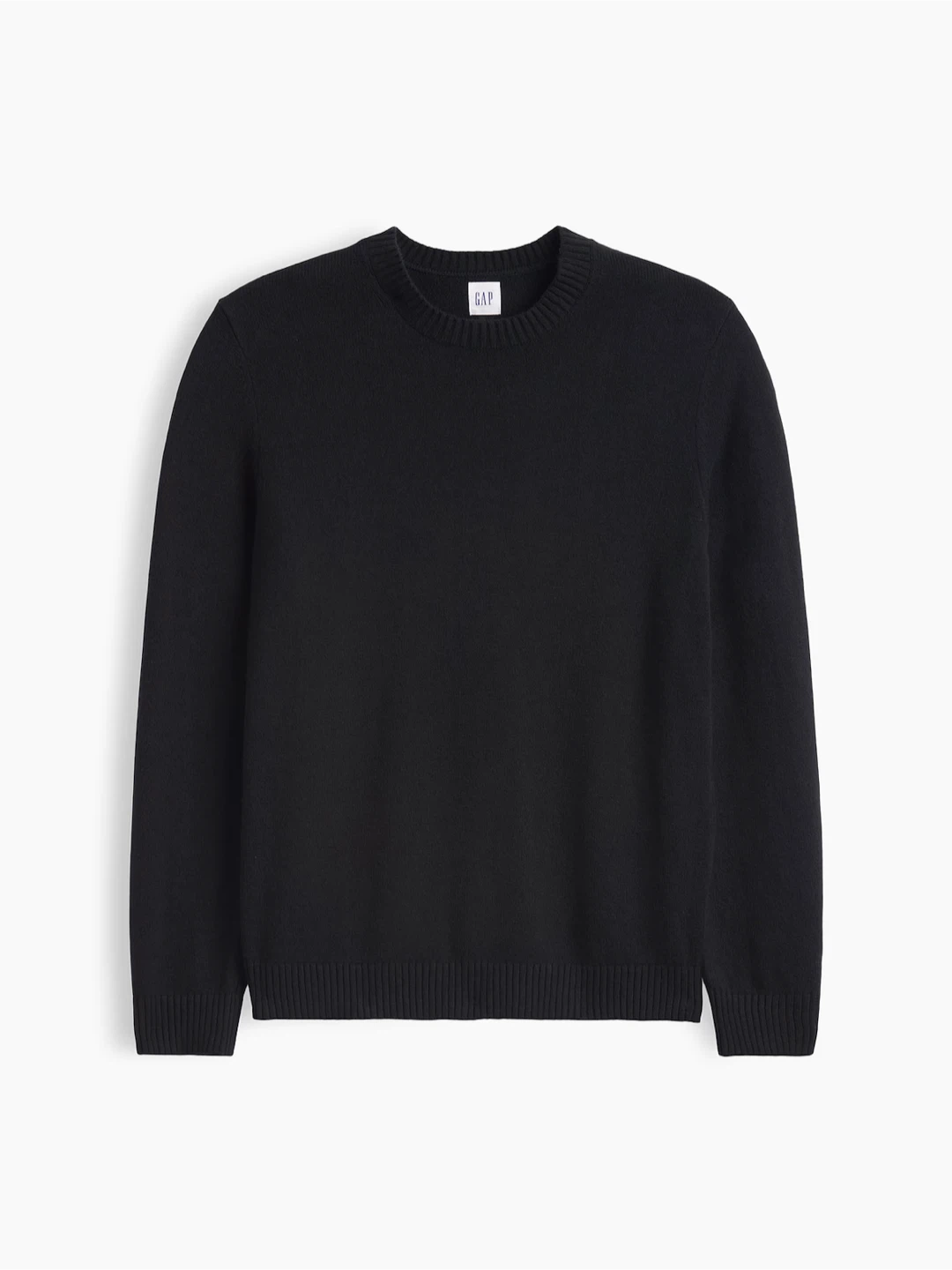 Men’s GAP CashSoft Crewneck Sweater XL TRUE BLACK Extra Large