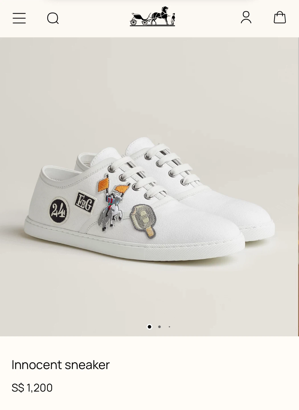 Hermes sneakers - photo 2