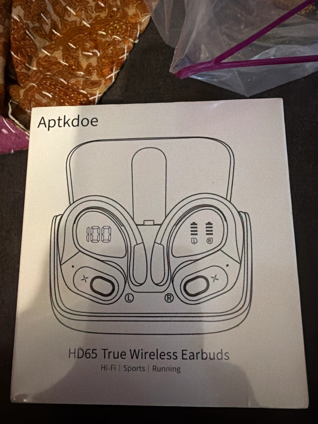Aptkdoe HD65 True Wireless Earbuds