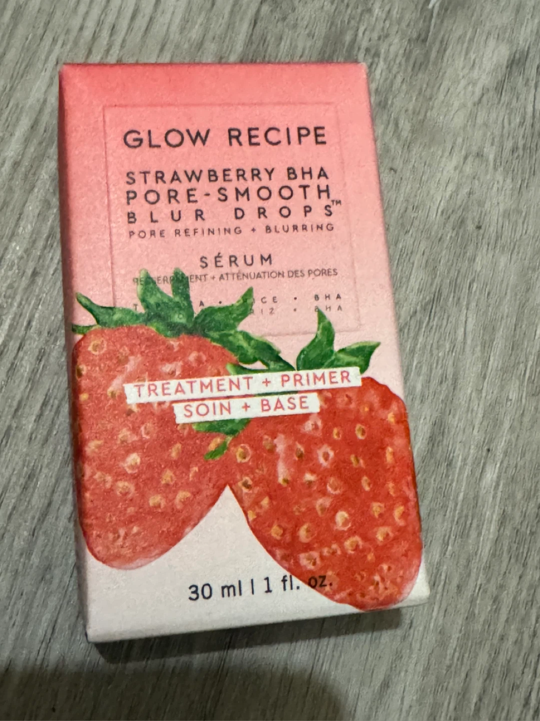 Glow Recipe Strawberry BHA Pore-Smooth Blur Drops