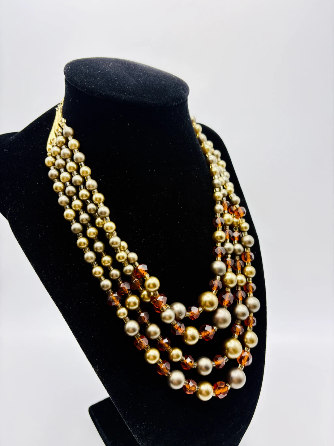 Vintage Multi-Strand Bead Necklace - photo 2