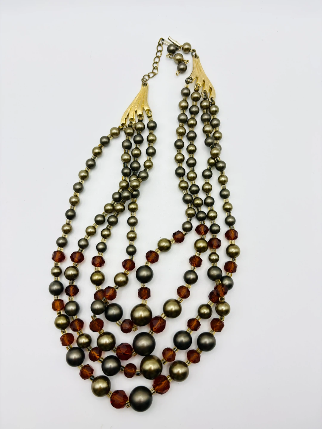 Vintage Multi-Strand Bead Necklace - photo 5