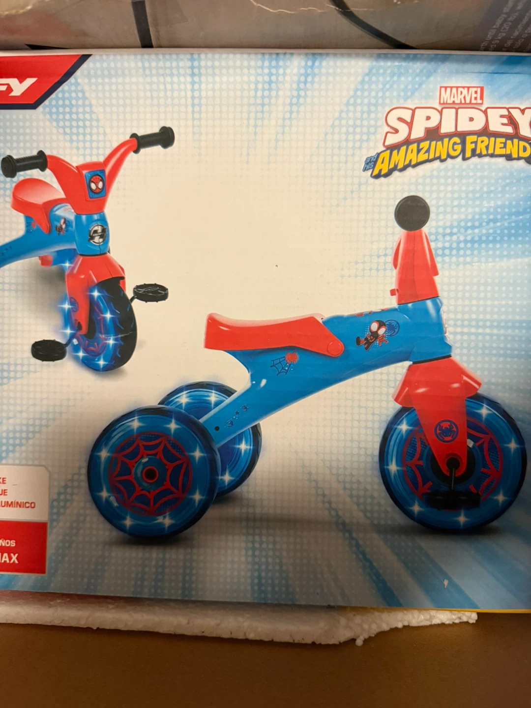 Marvel Spidey and His Amazing Friends Tricycle - photo 3