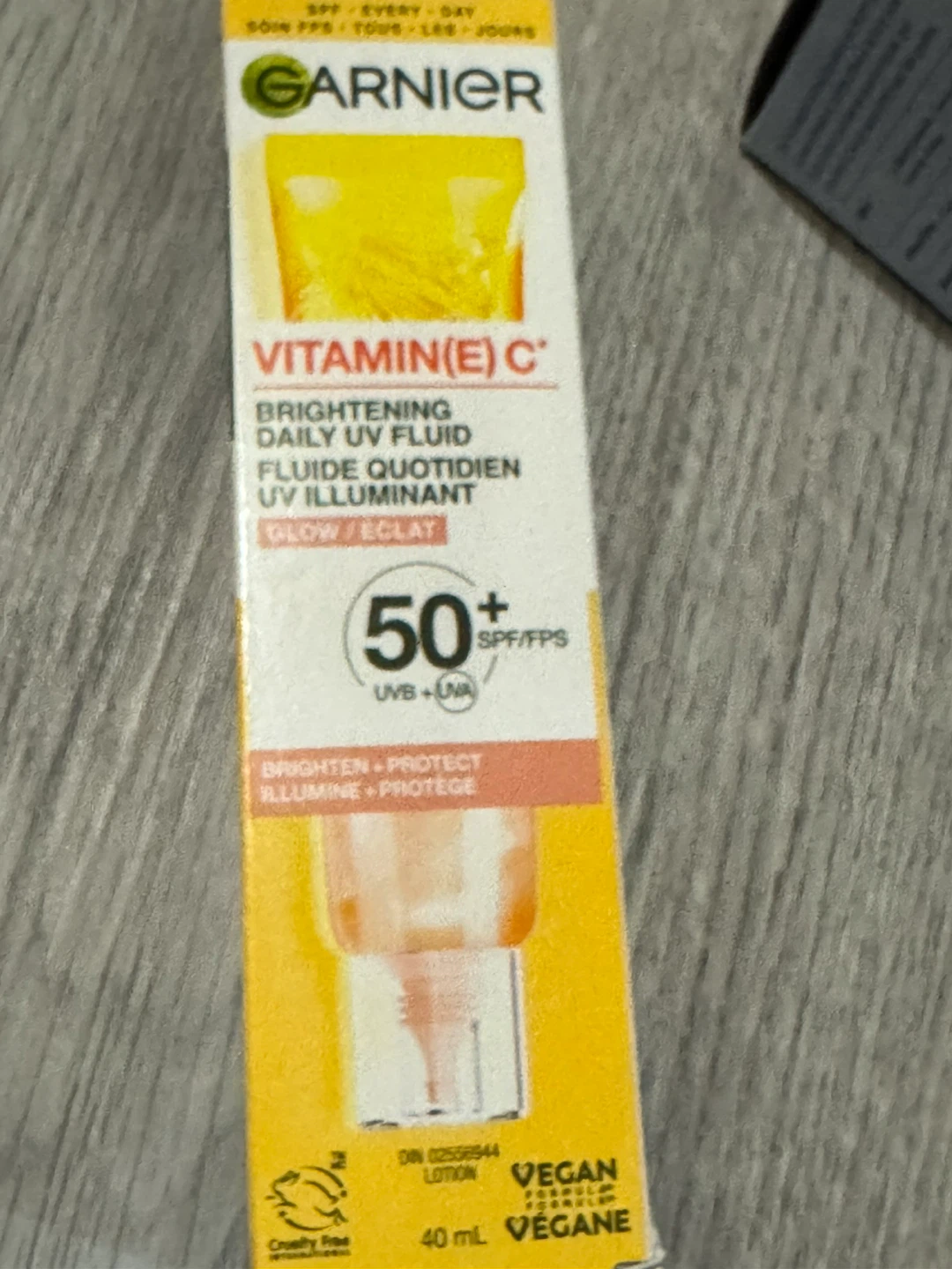 Garnier Vitamin C Brightening Daily UV Fluid SPF 50+