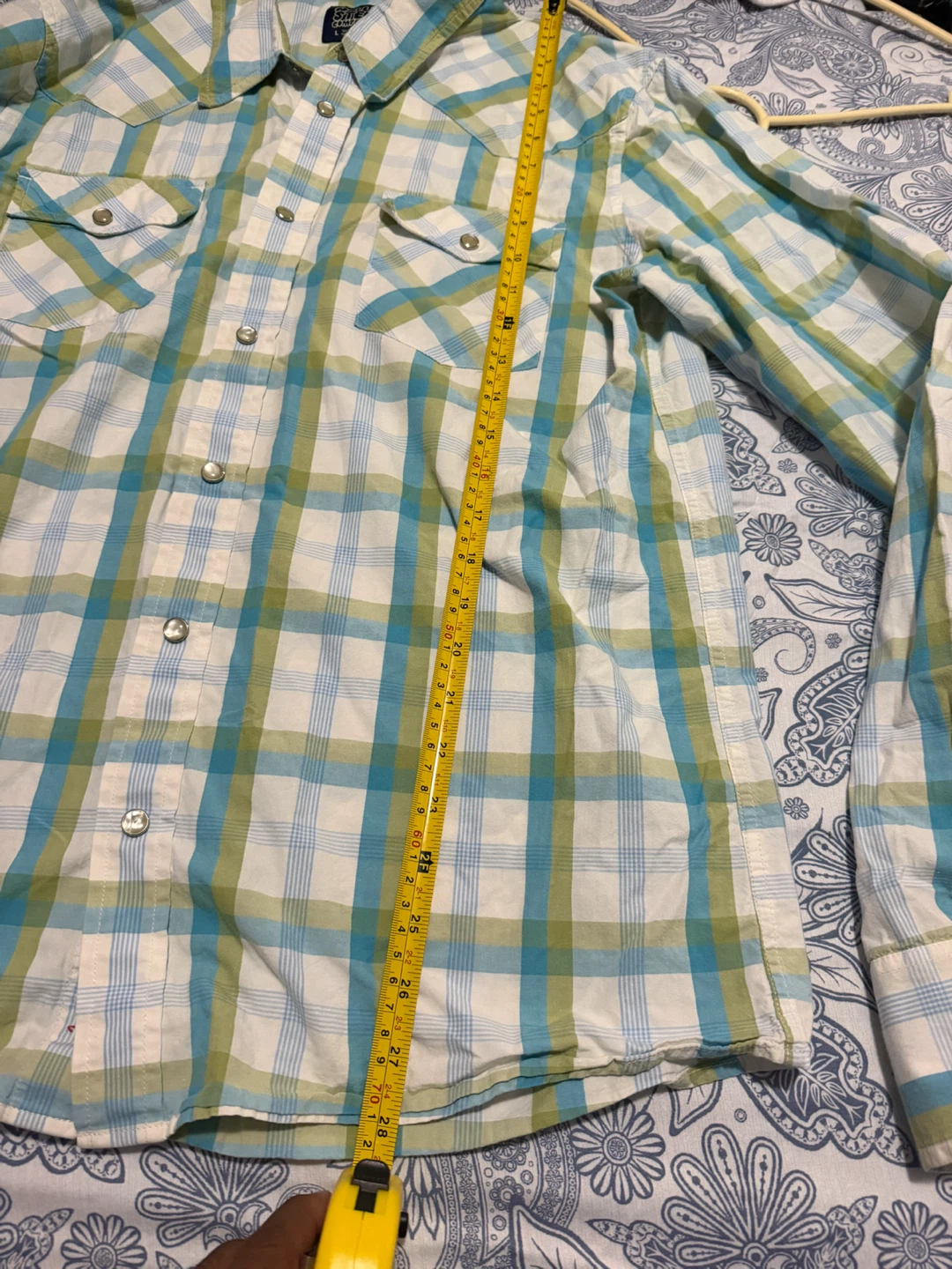 Hollister Plaid Long Sleeve Button-Down Shirt - photo 5