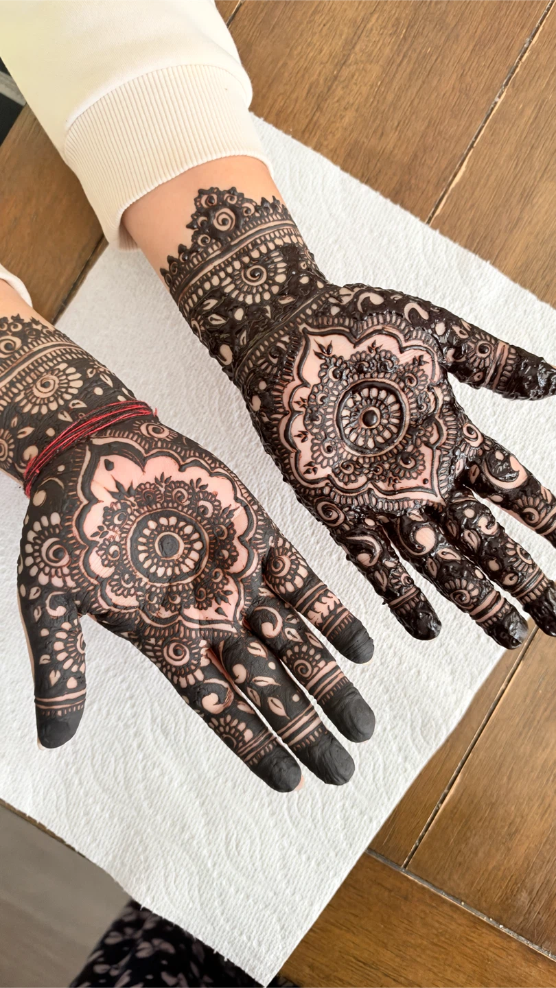 Henna | body Tattoo | Temporary Tattoo | Bridal henna - photo 3