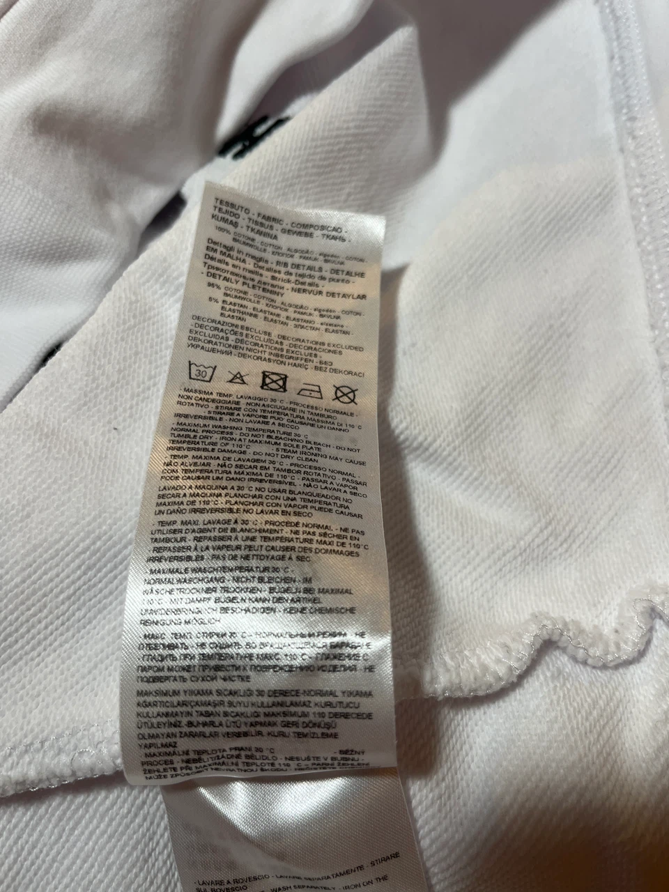 Armani Exchange White Sweatshirt Large - photo 5