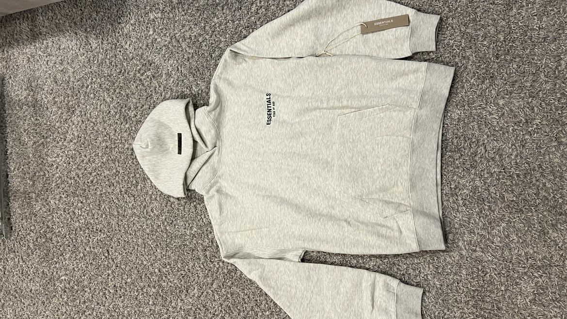 Essentials hoodie- Light oatmeal colour