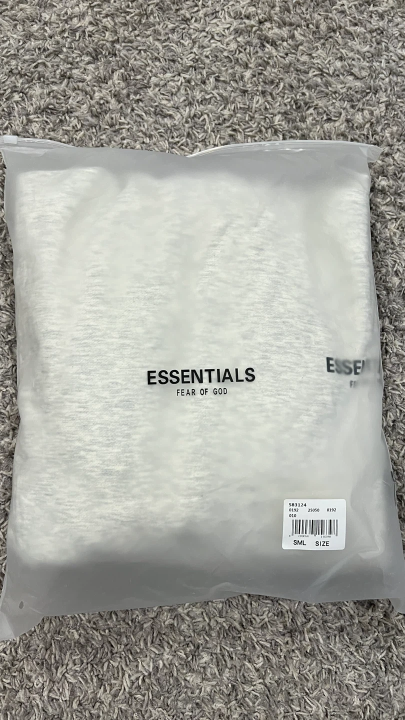 Essentials hoodie- Light oatmeal colour - photo 2