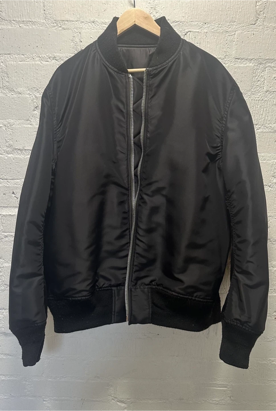 Sacai Black Bomber Jacket - photo 2
