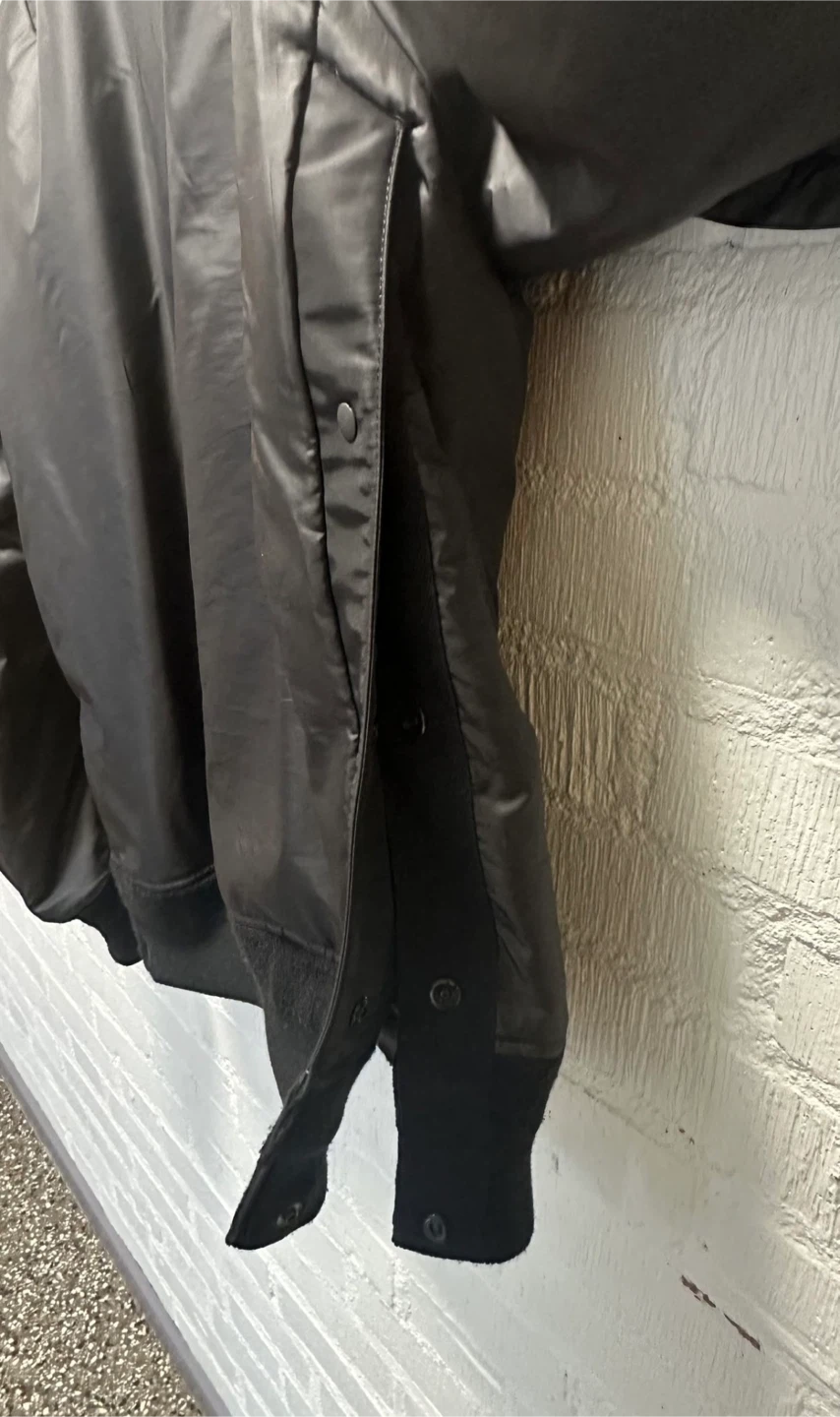 Sacai Black Bomber Jacket - photo 3