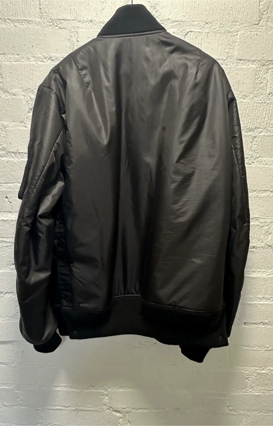 Sacai Black Bomber Jacket - photo 4