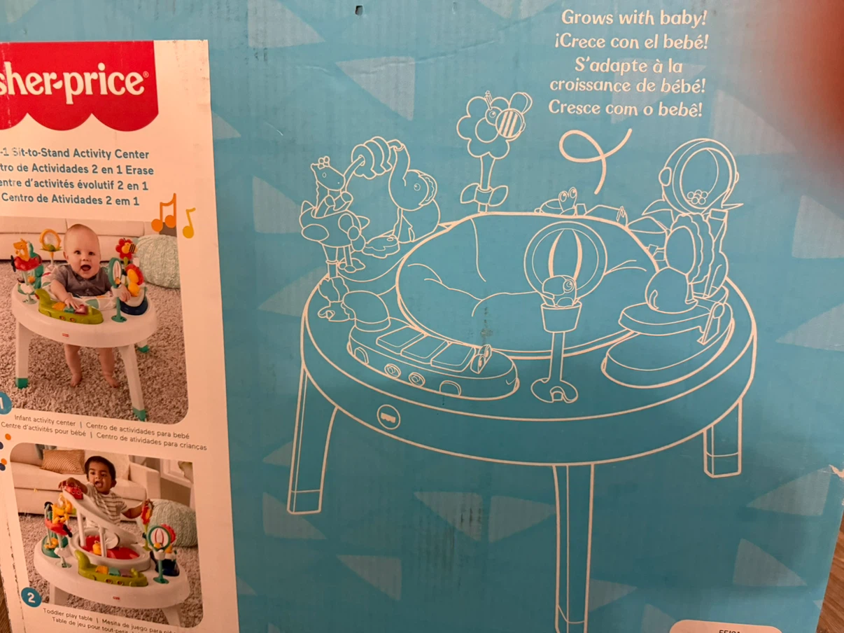 Fisher-Price 2-in-1 Sit-to-Stand Activity Center - photo 2