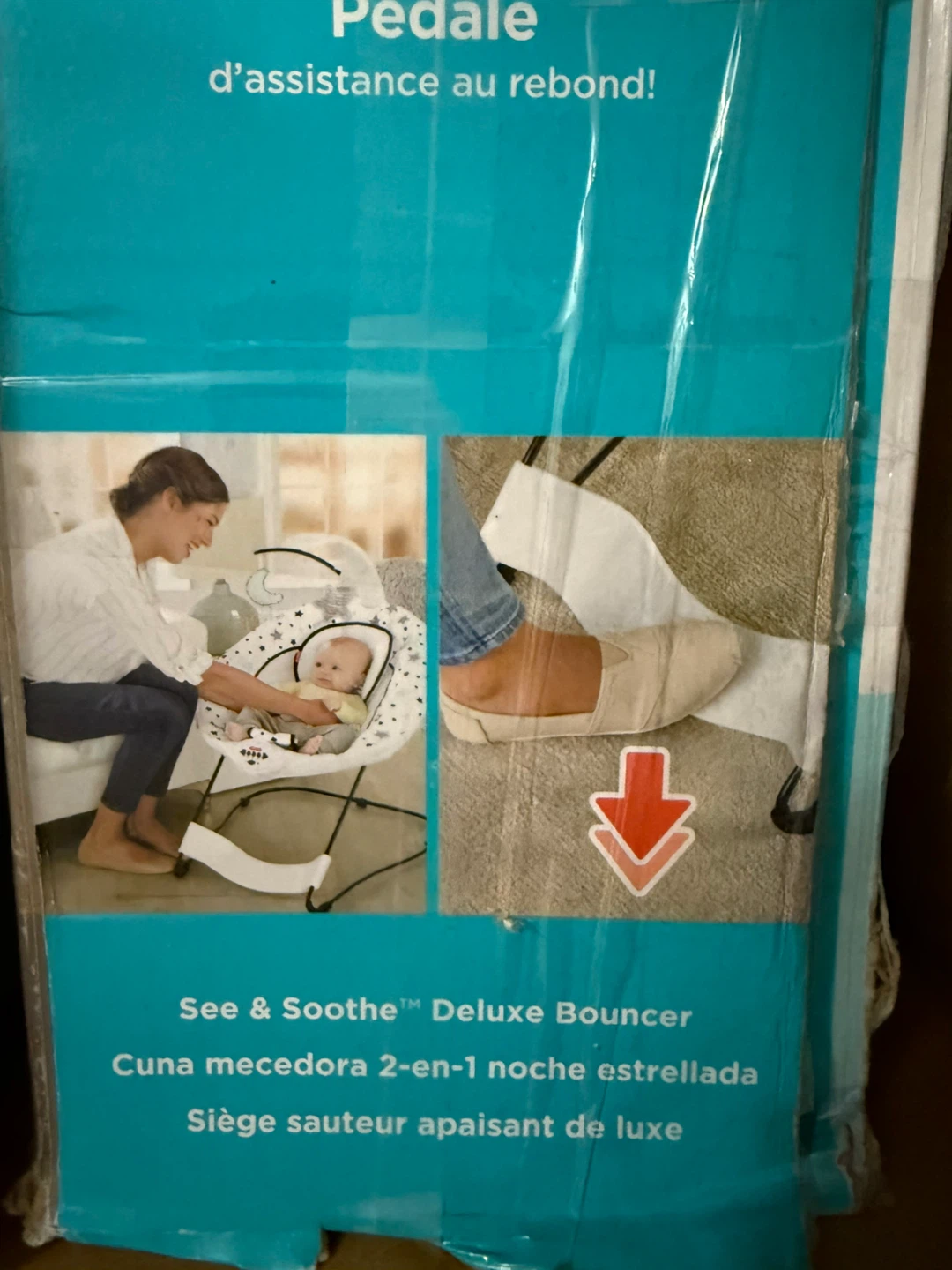 Fisher-Price See & Soothe Deluxe Bouncer - photo 2