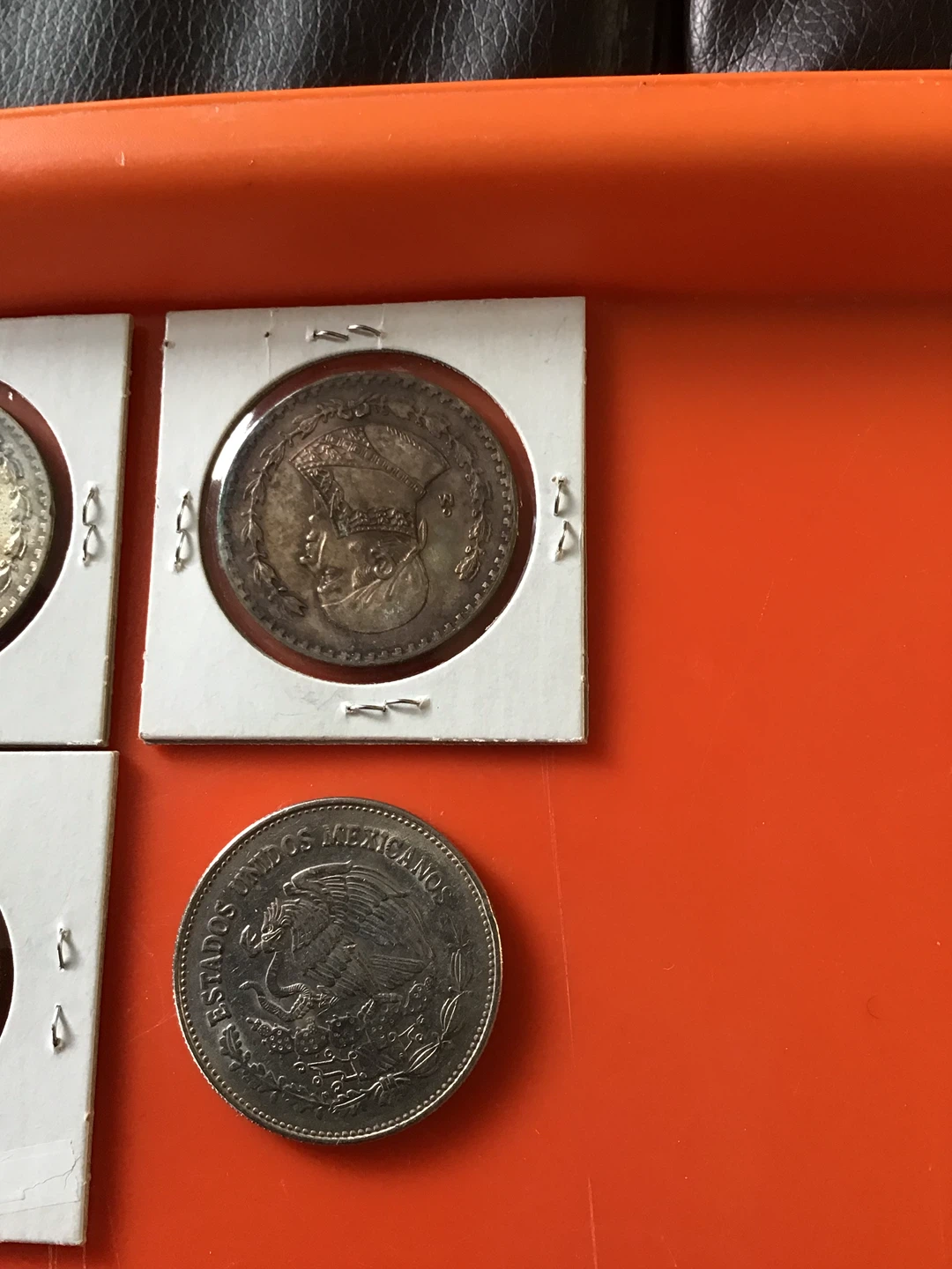Set of 6 Vintage Mexican Coins - photo 4