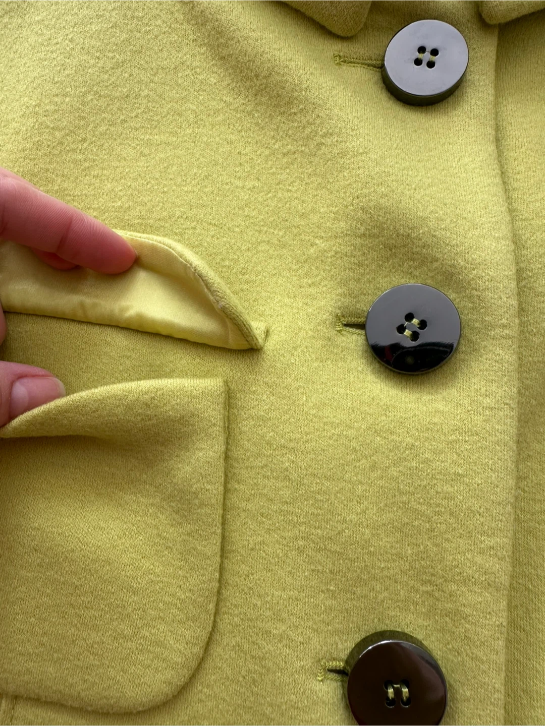Marc Cain Lime Green Wool Jacket - photo 3