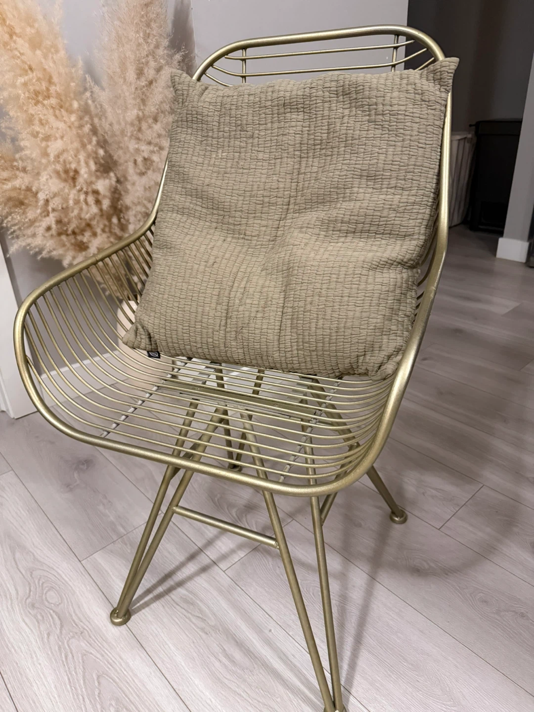 Set of 2 Structube Ester Iron Dining Chair - photo 2