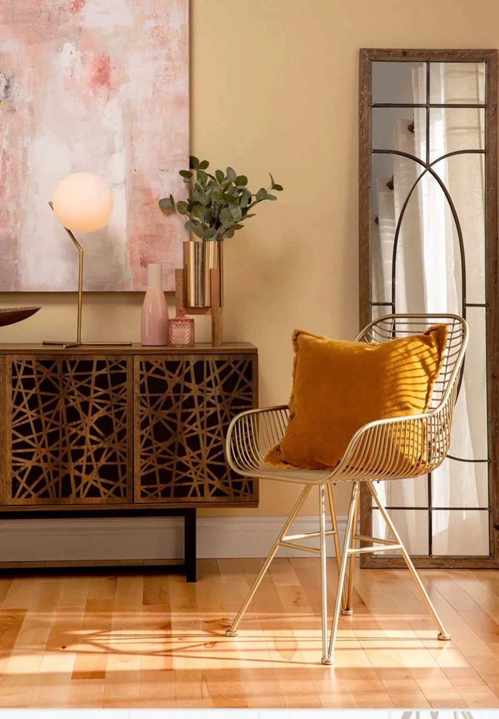Set of 2 Structube Ester Iron Dining Chair - photo 3