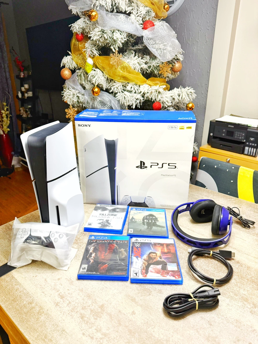 Bnew Ps5 Slim Disc Edition 1tb bundle