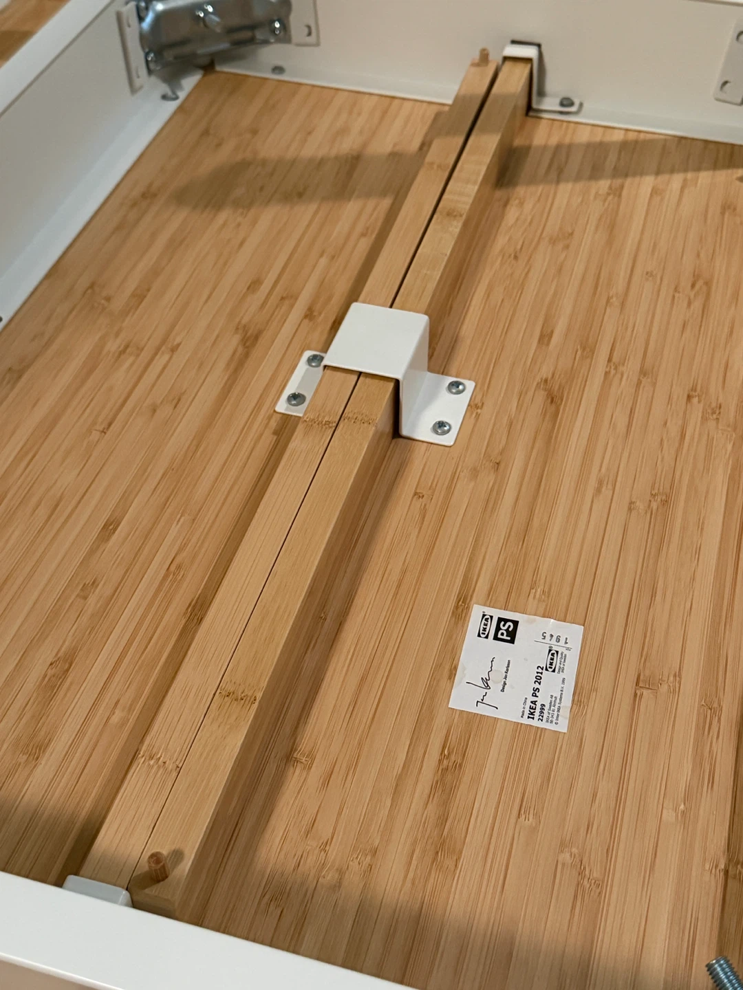 IKEA PS 2012 Drop Leaf Bamboo Dining Table - photo 3