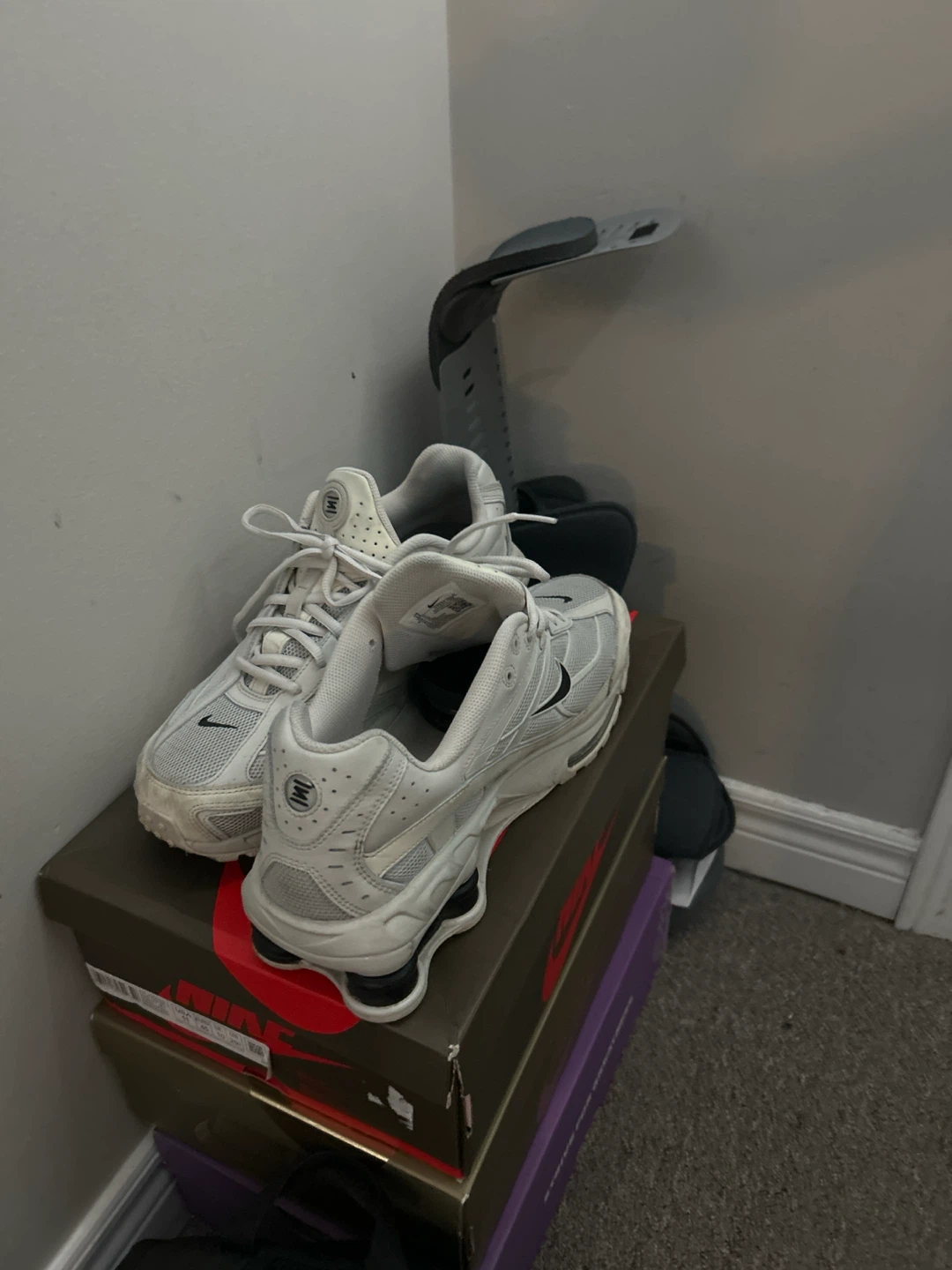 Nike Shox TL Sneakers White - photo 3