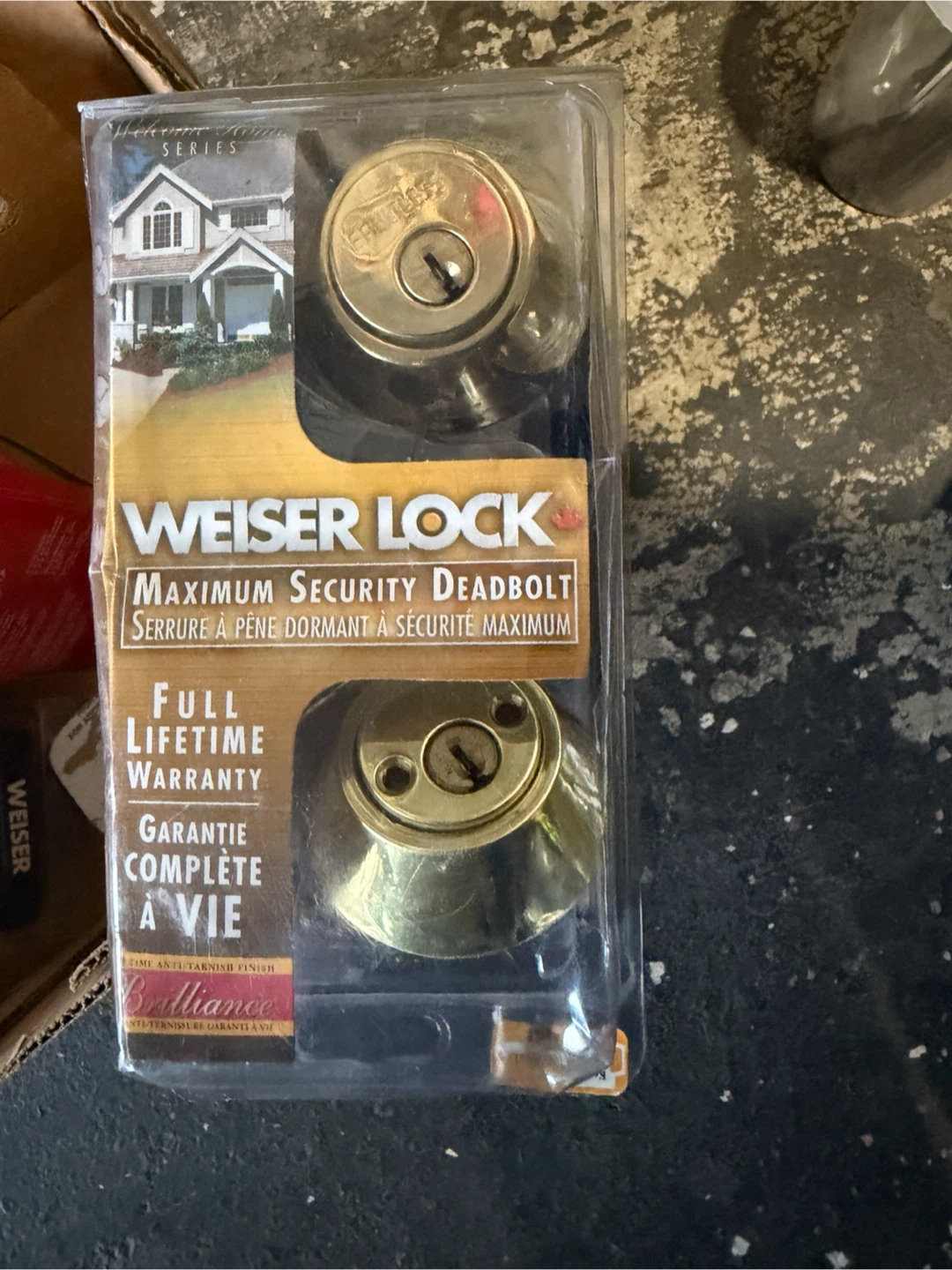 Weiser Maximum Security Double Cylinder Deadbolt