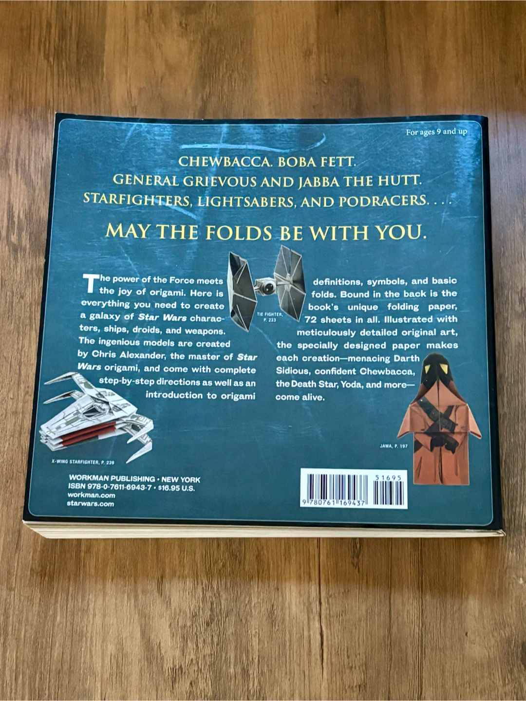 Star Wars Origami Book by Chris Alexander - photo 2