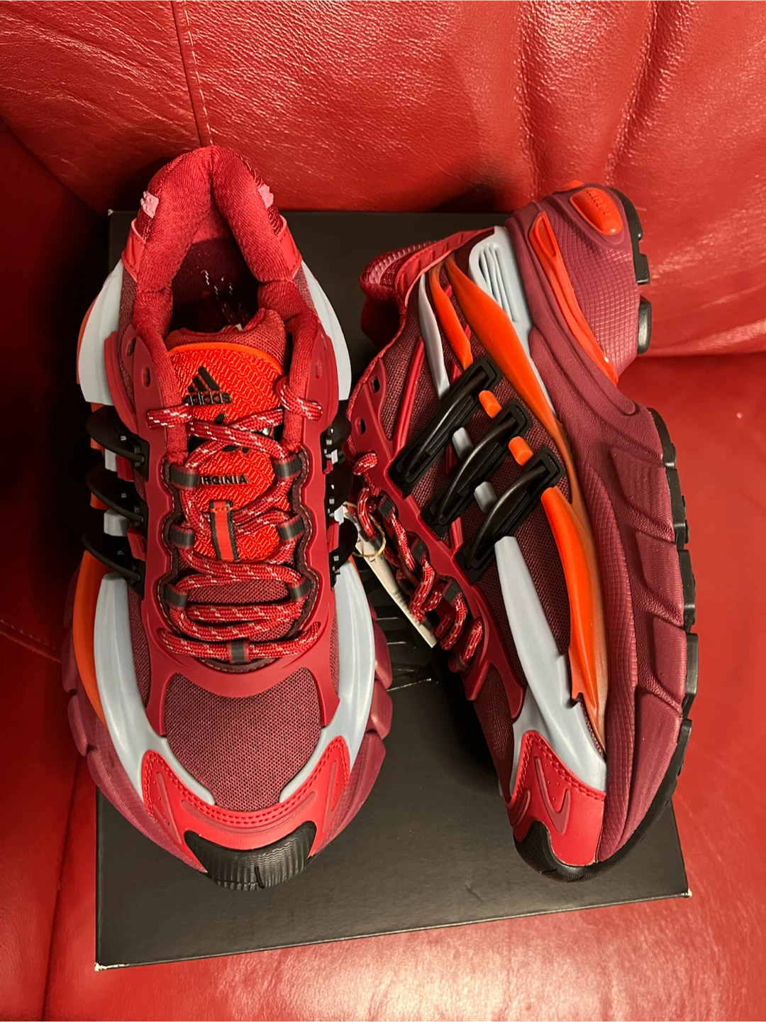 Adidas Pharell Williams Adistar Jellyfish Red Size 8 - photo 2
