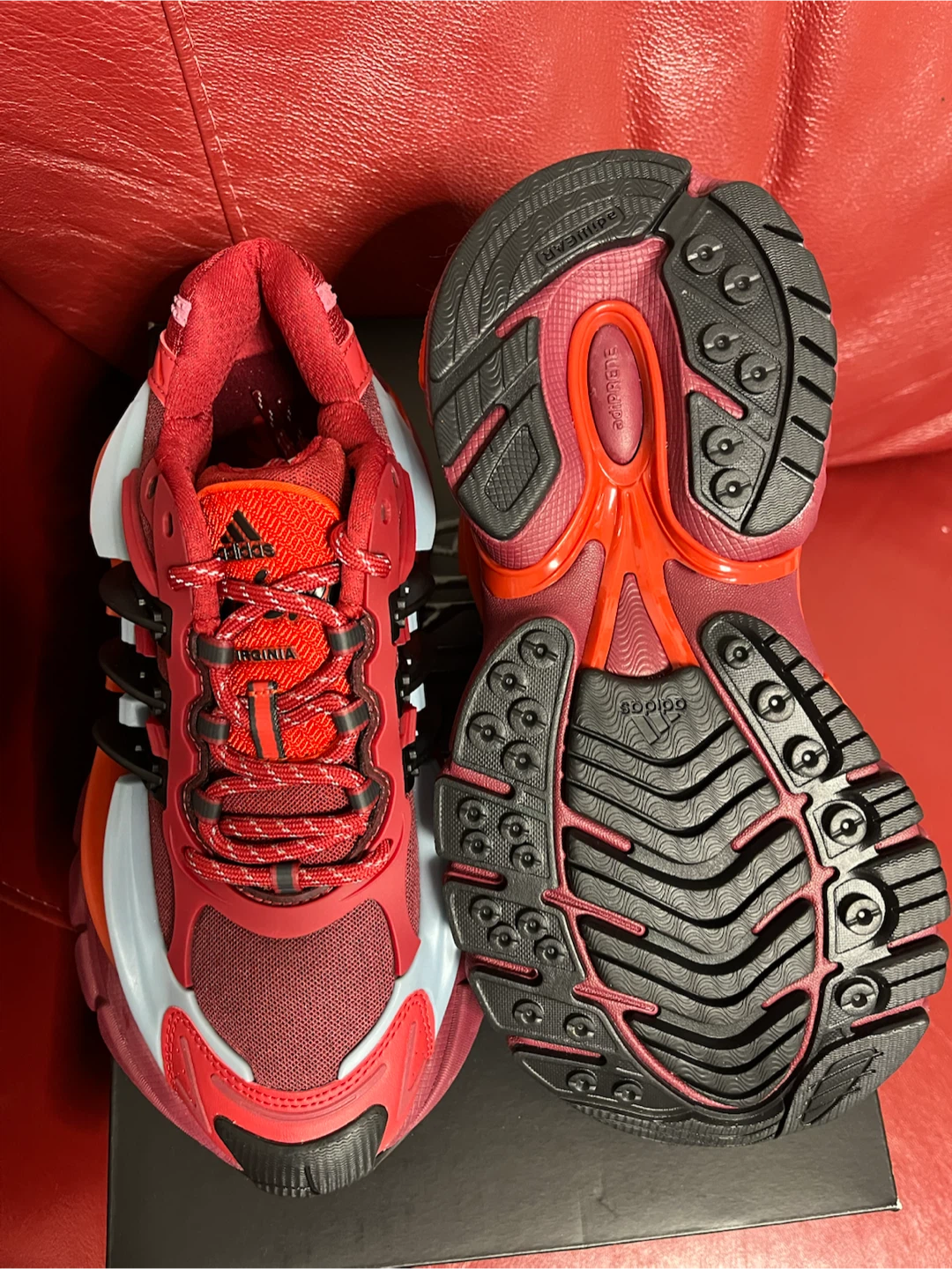 Adidas Pharell Williams Adistar Jellyfish Red Size 8 - photo 3