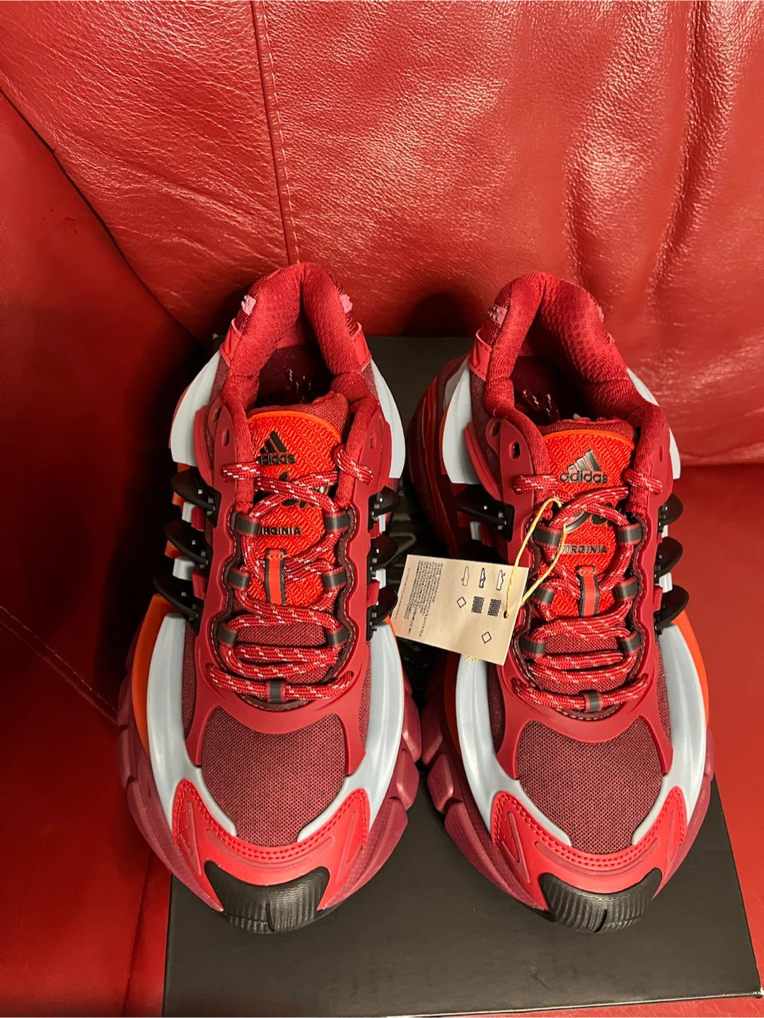 Adidas Pharell Williams Adistar Jellyfish Red Size 8 - photo 4