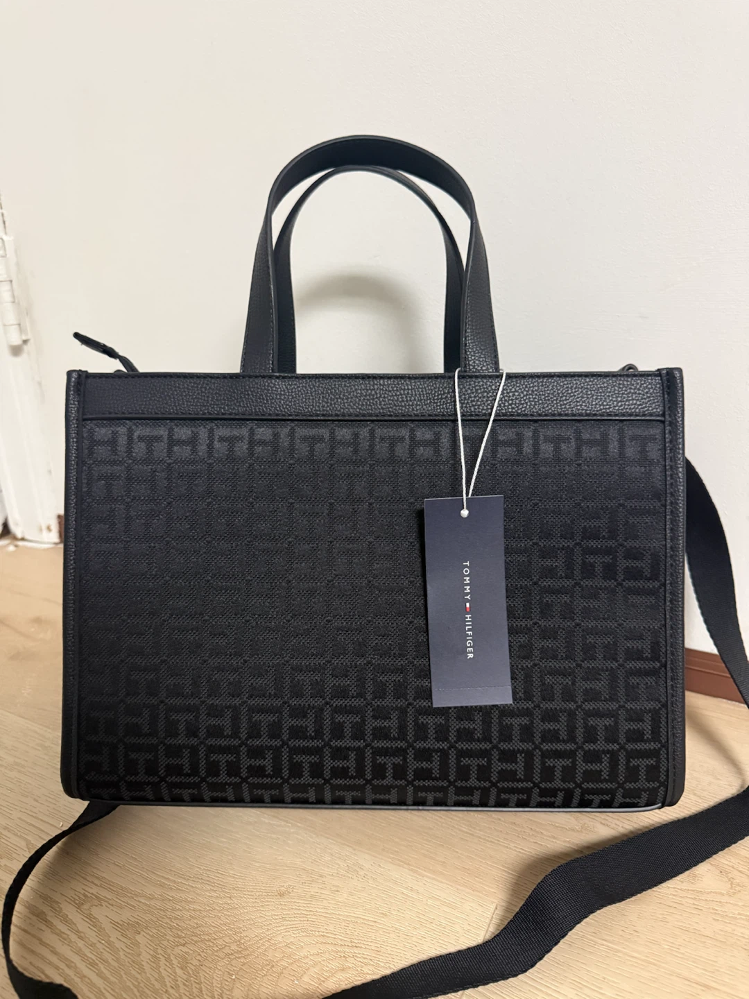 Tommy Hilfiger Monogram Tote Bag
