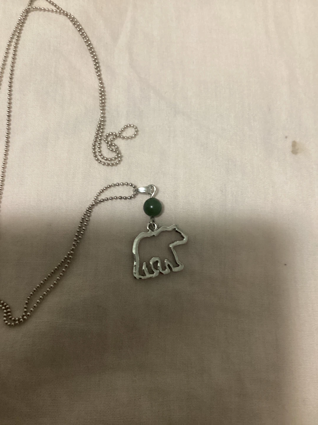 Tiffany & Co. Polar bear necklace
