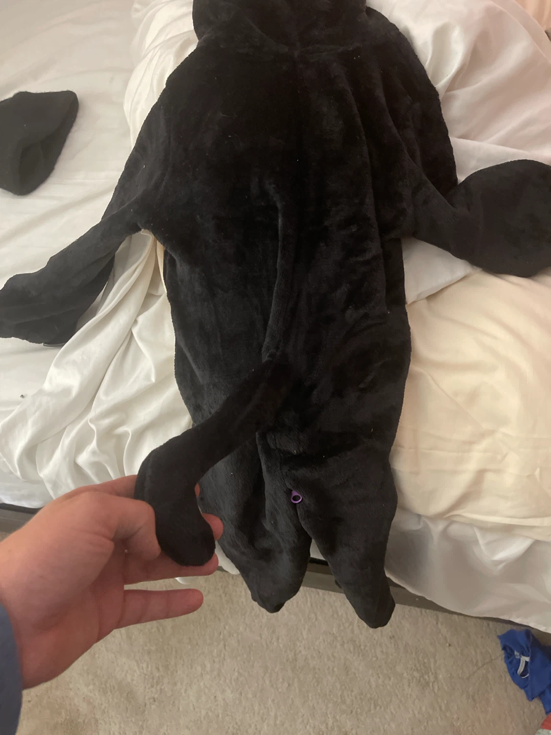 Black Cat Costume Onesie - photo 2