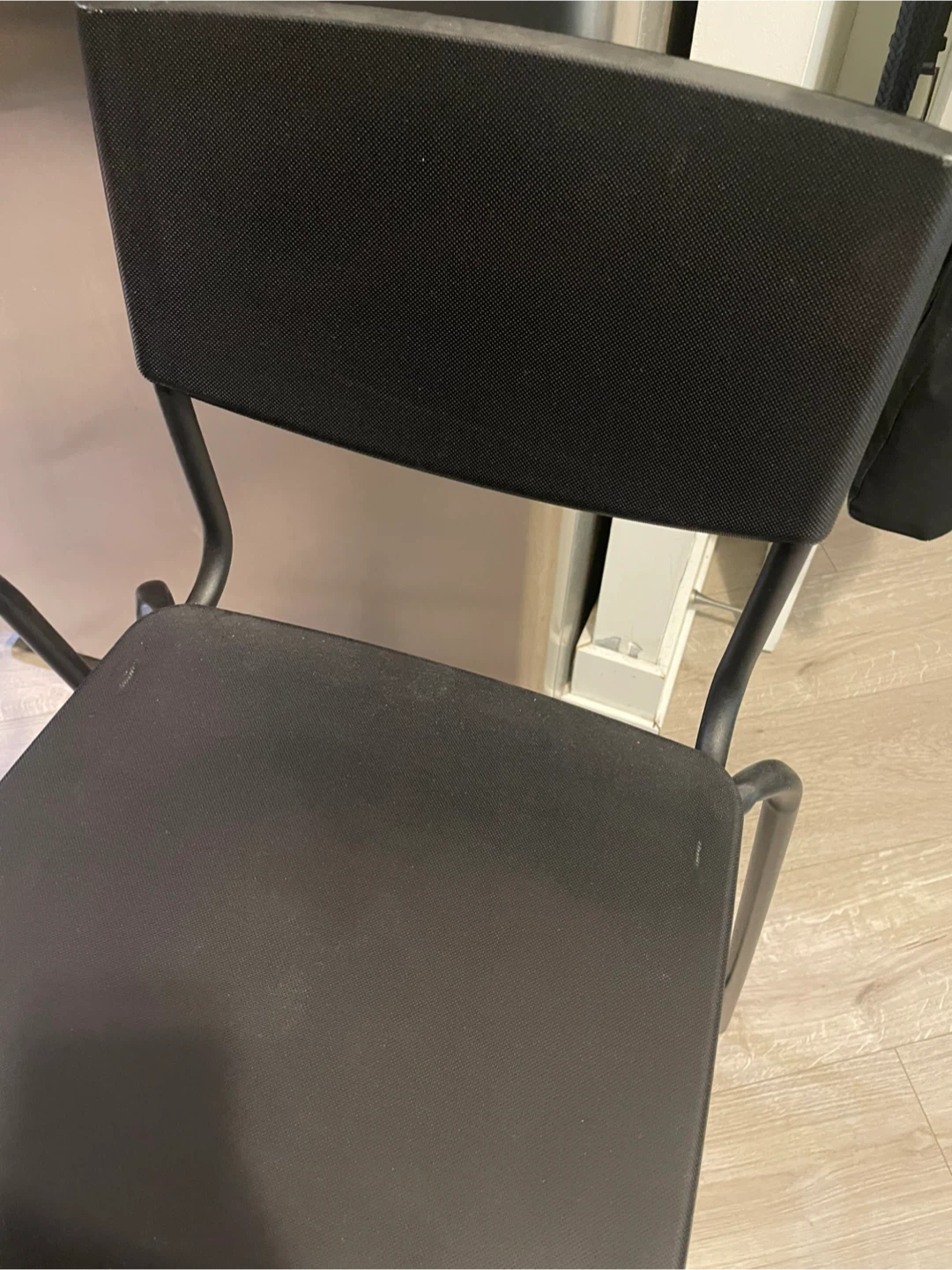 Two Black Counter Stools - photo 3