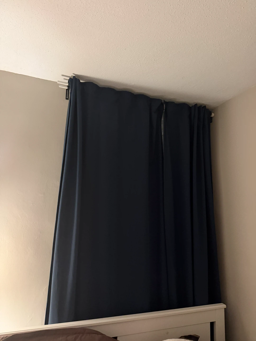 Navy blue blackout curtains