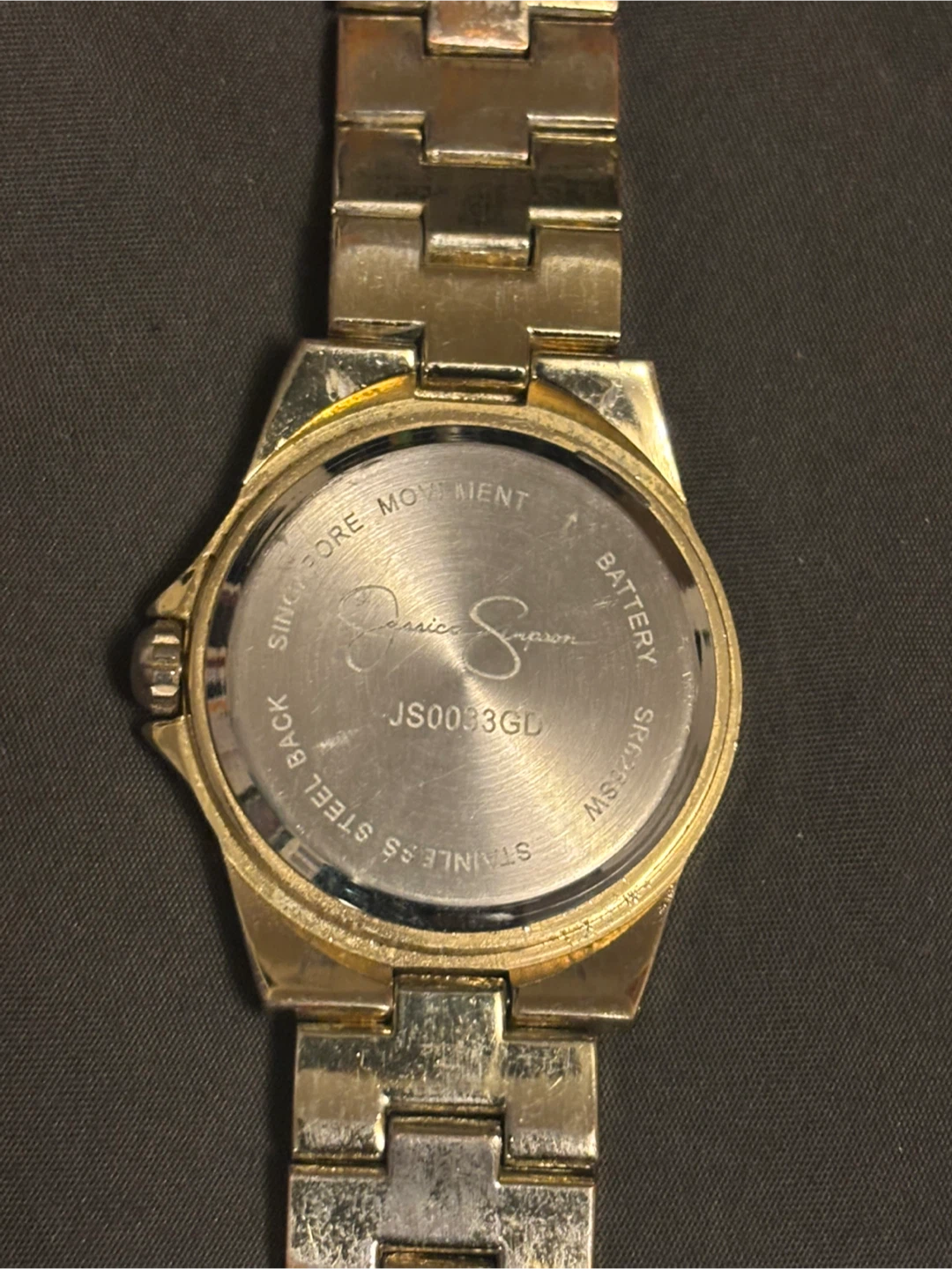 Jessica Simpson JS0033GD Gold Tone Watch - photo 3