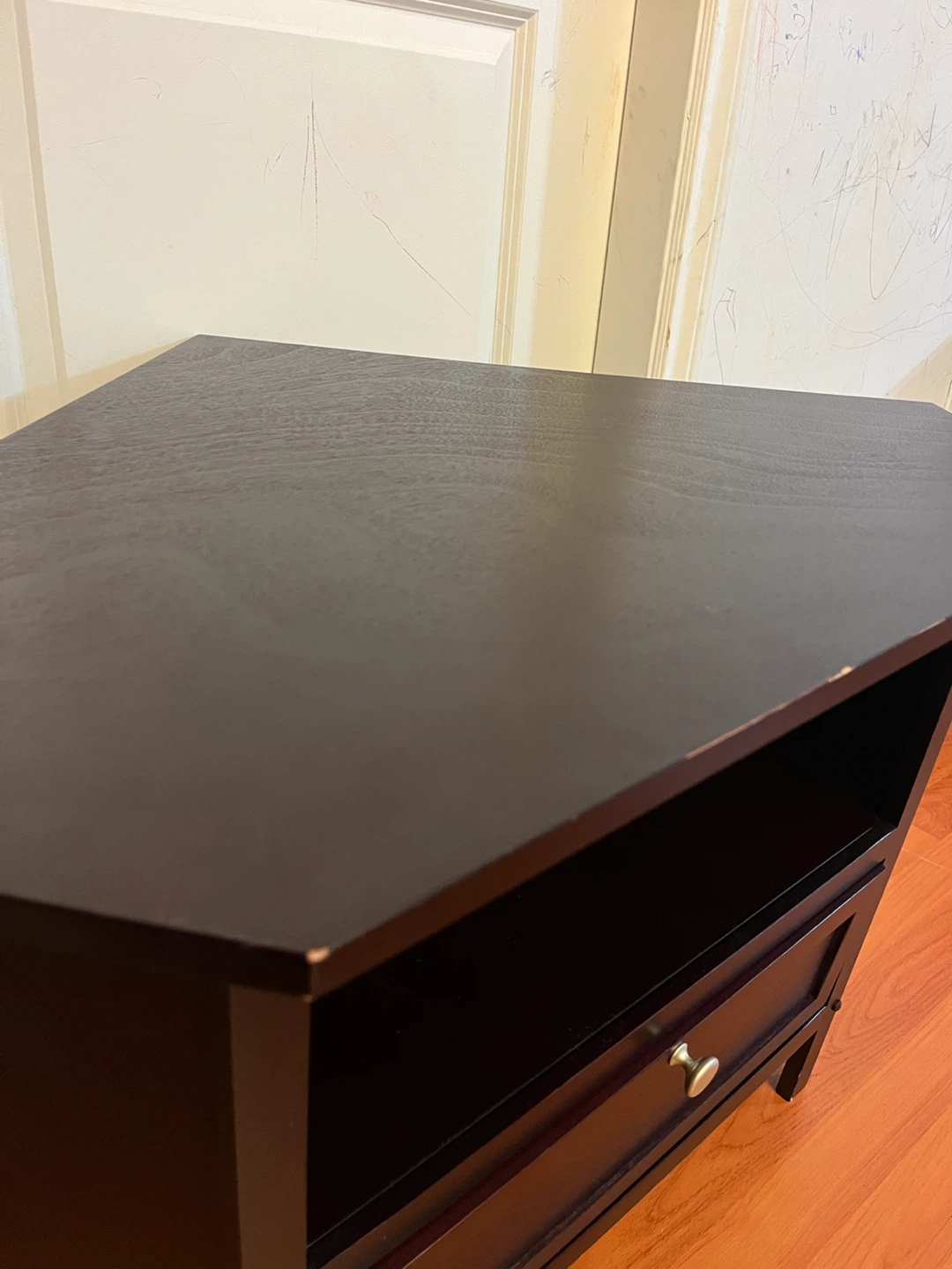 Corner TV Stand with Storage - photo 2