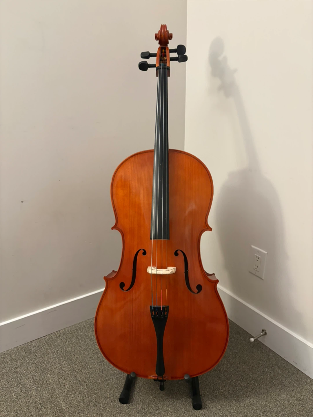 Full Size Glory Cello – Larsen Strings, Bow, Stand & Gig Bag
