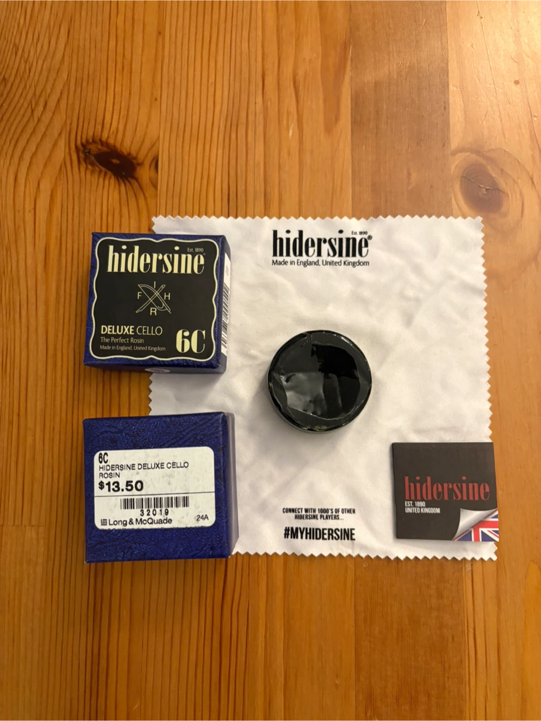 Hidersine 6C Deluxe Cello Rosin - photo 2