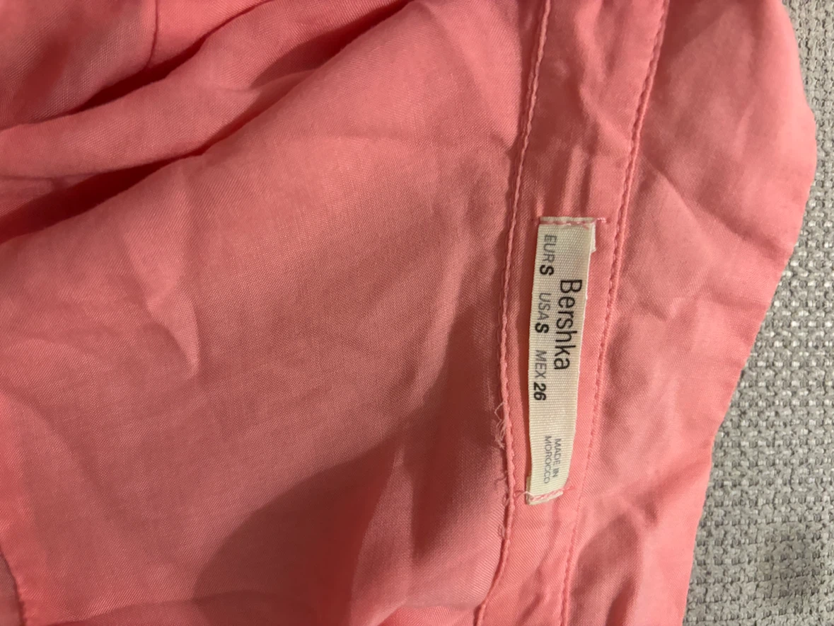 Bershka Pink Button-Down Shirt - photo 2