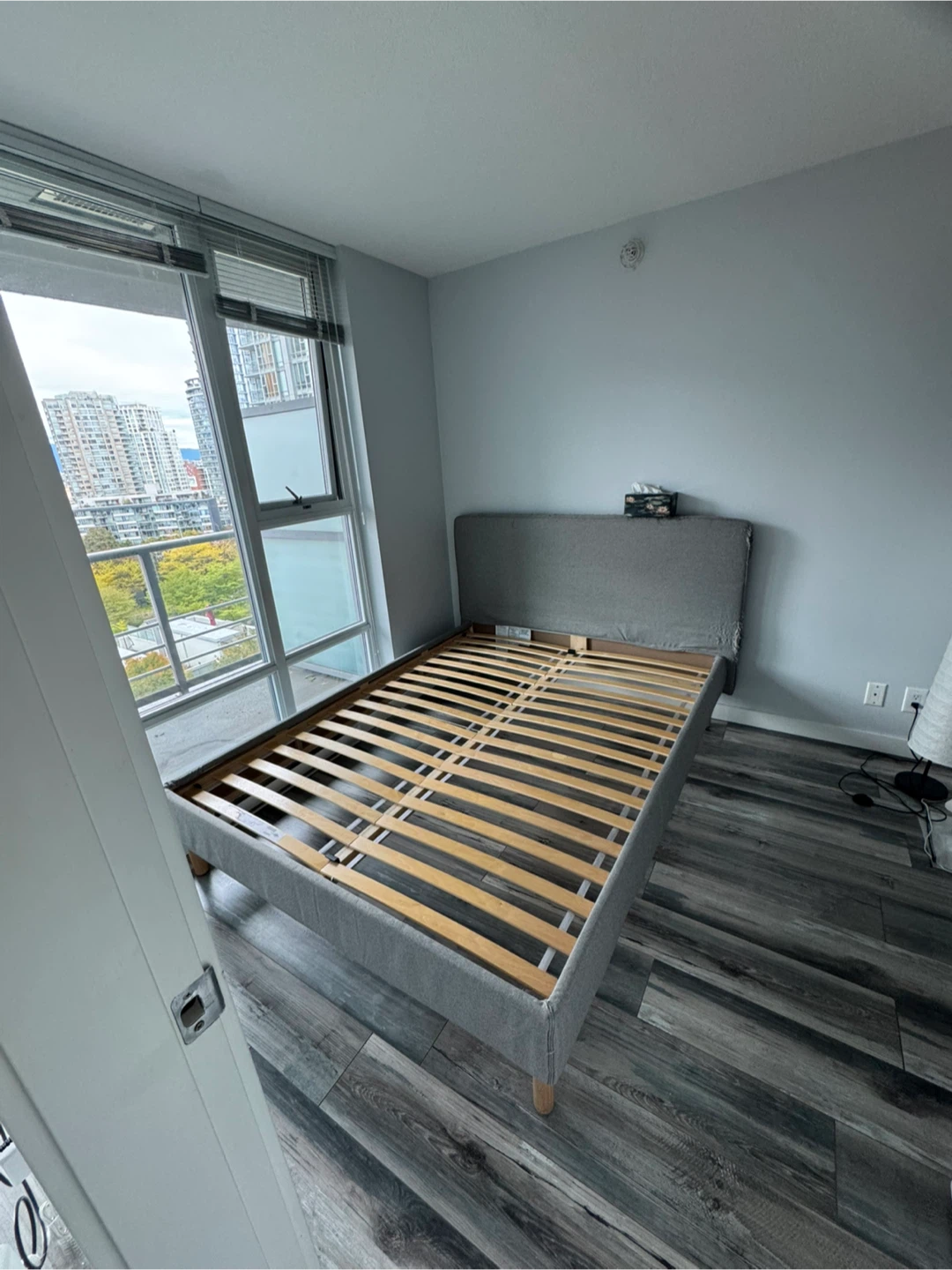 Free Ikea Queen Bed Frame (sorry my cat scratched it) - photo 2