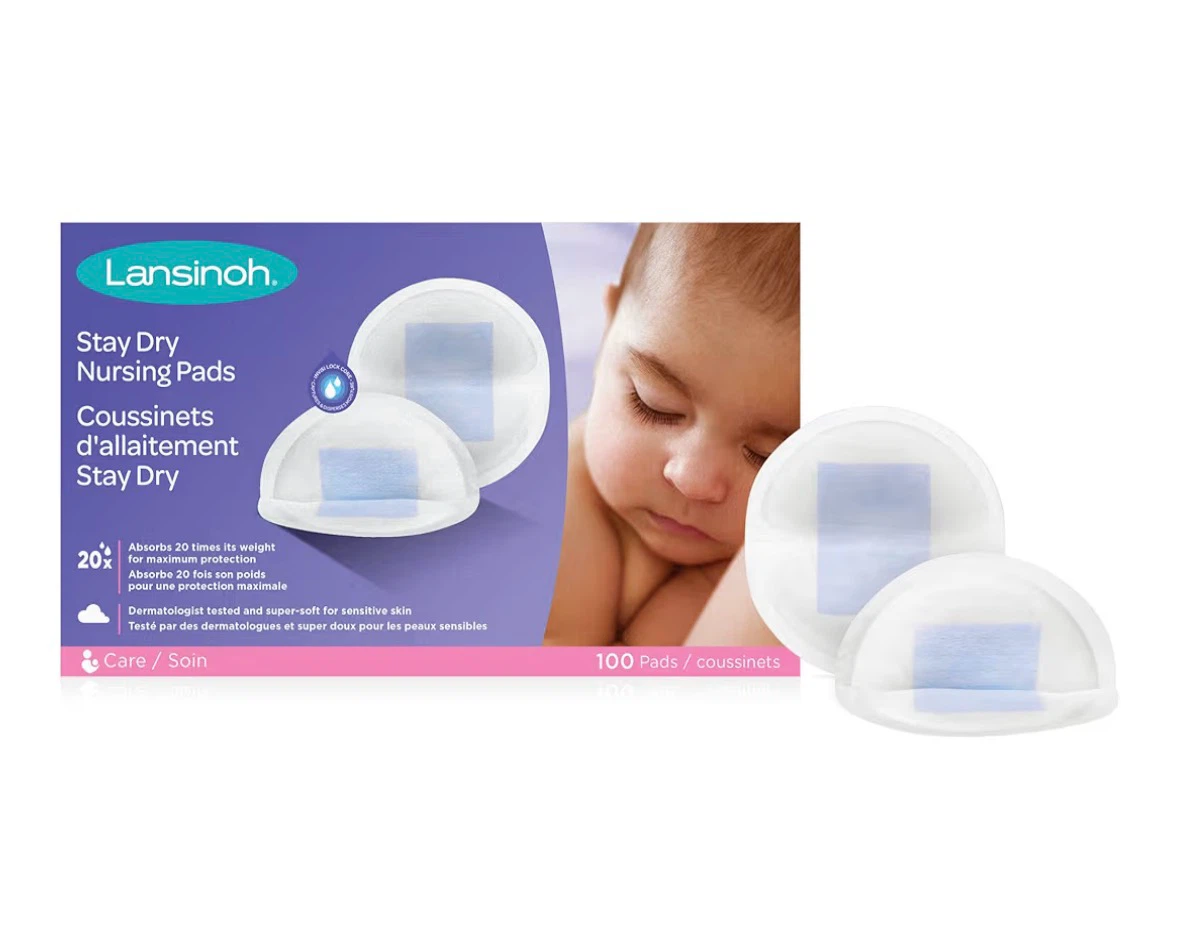 Lansinoh Stay Dry Nursing Pads 100 Pack